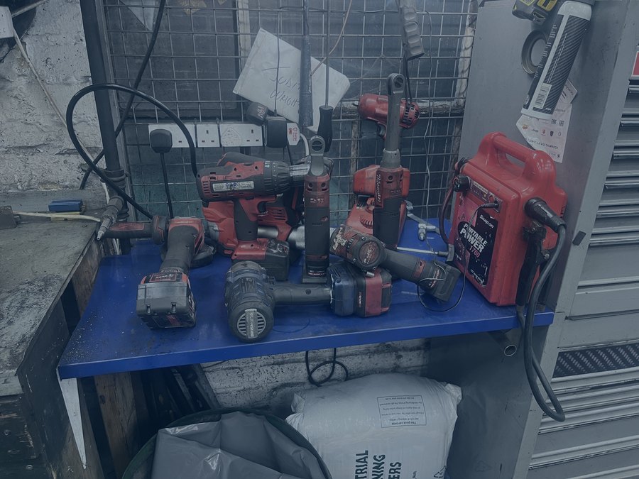 Professional cordless power tools at R. Taylor Workshop, Potters Bar